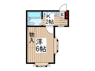 SYハイツの物件間取画像